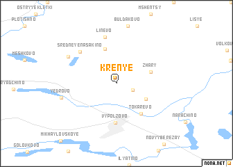 map of Kren\