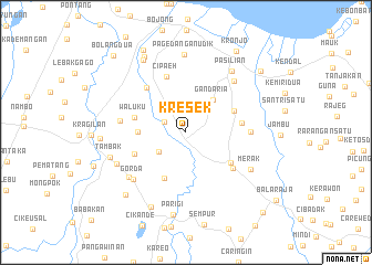 map of Kresek