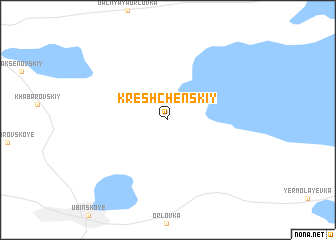 map of Kreshchenskiy