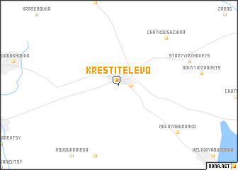 map of Krestitelevo