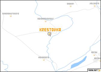 map of Krestovka