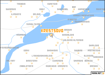 map of Krestsovo