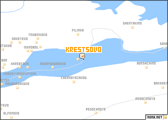 map of Krestsovo