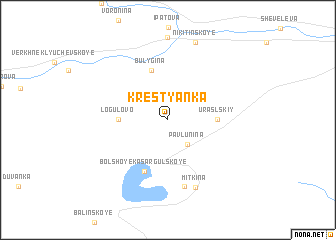 map of Krest\