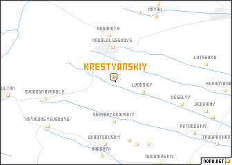 map of (( Krest\