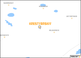 map of Krest\