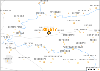 map of Kresty