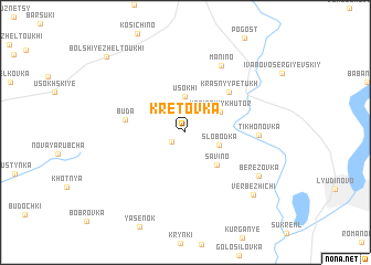 map of Kretovka