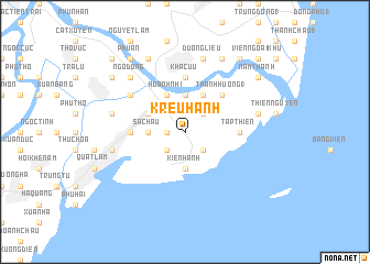 map of Krêu Hãnh