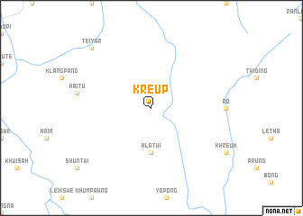 map of Kreup