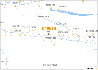 map of Kreuth