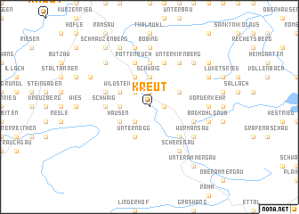 map of Kreut