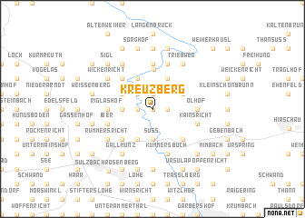 map of Kreuzberg