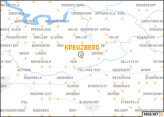 map of Kreuzberg