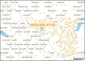 map of Kreuzerleiten