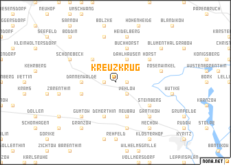 map of Kreuzkrug