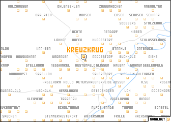 map of Kreuzkrug
