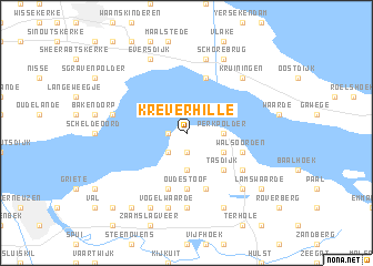 map of Kreverhille