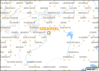 map of Krewinkel