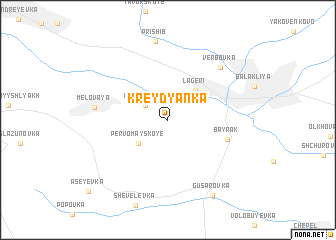 map of Kreydyanka