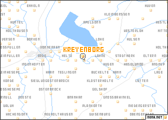 map of Kreyenborg