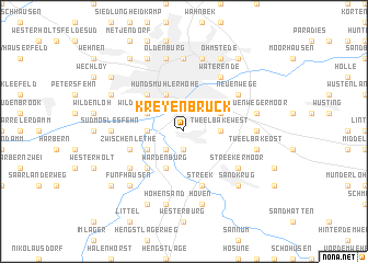 map of Kreyenbrück