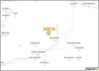 map of Krezh