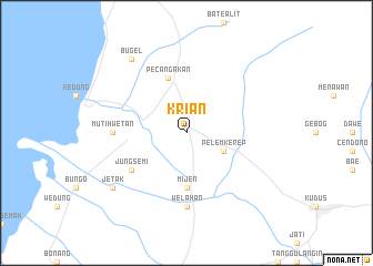 map of Krian
