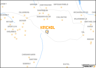 map of (( Krichol ))
