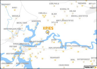 map of Kries