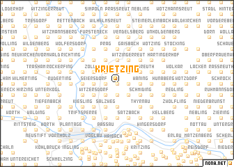 map of Krietzing