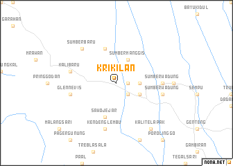 map of Krikilan