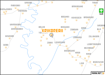 map of Krikoréa II