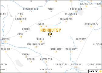 map of Krikovtsy