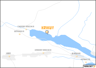 map of Krikuy