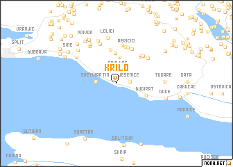 map of Krilo