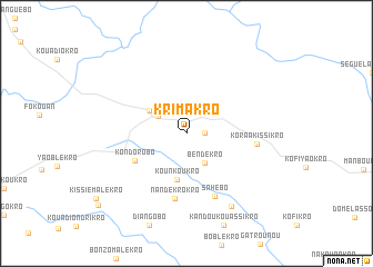 map of Krimakro