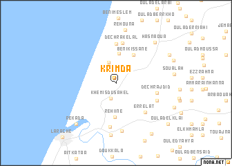 map of Krimda