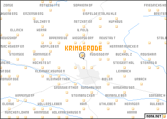 map of Krimderode