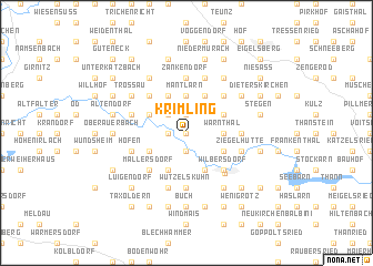 map of Krimling