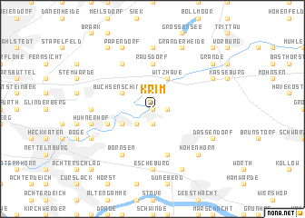 map of Krim