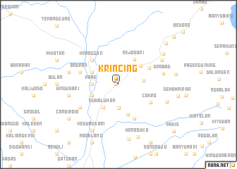 map of Krincing