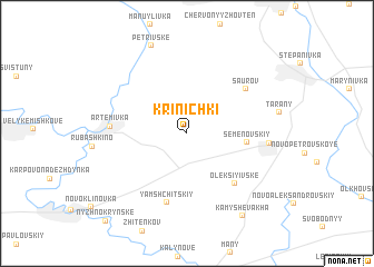 map of Krinichki