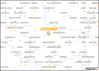 map of Krinkhof