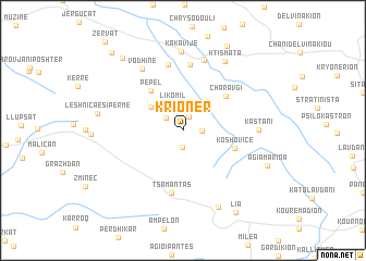 map of Krioner