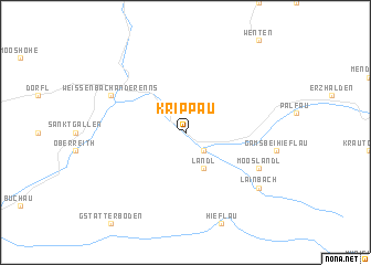 map of Krippau