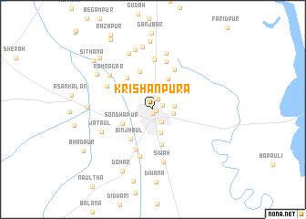 map of Krishanpura