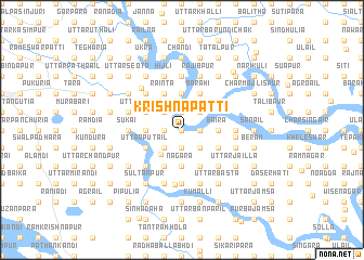map of Krishnapatti