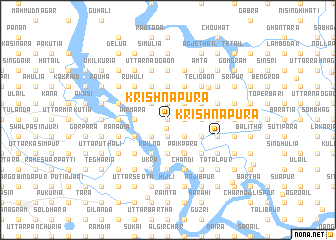 map of Krishnapura