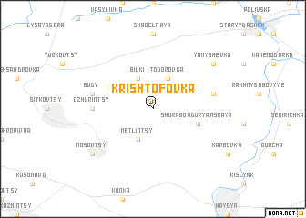 map of Krishtofovka